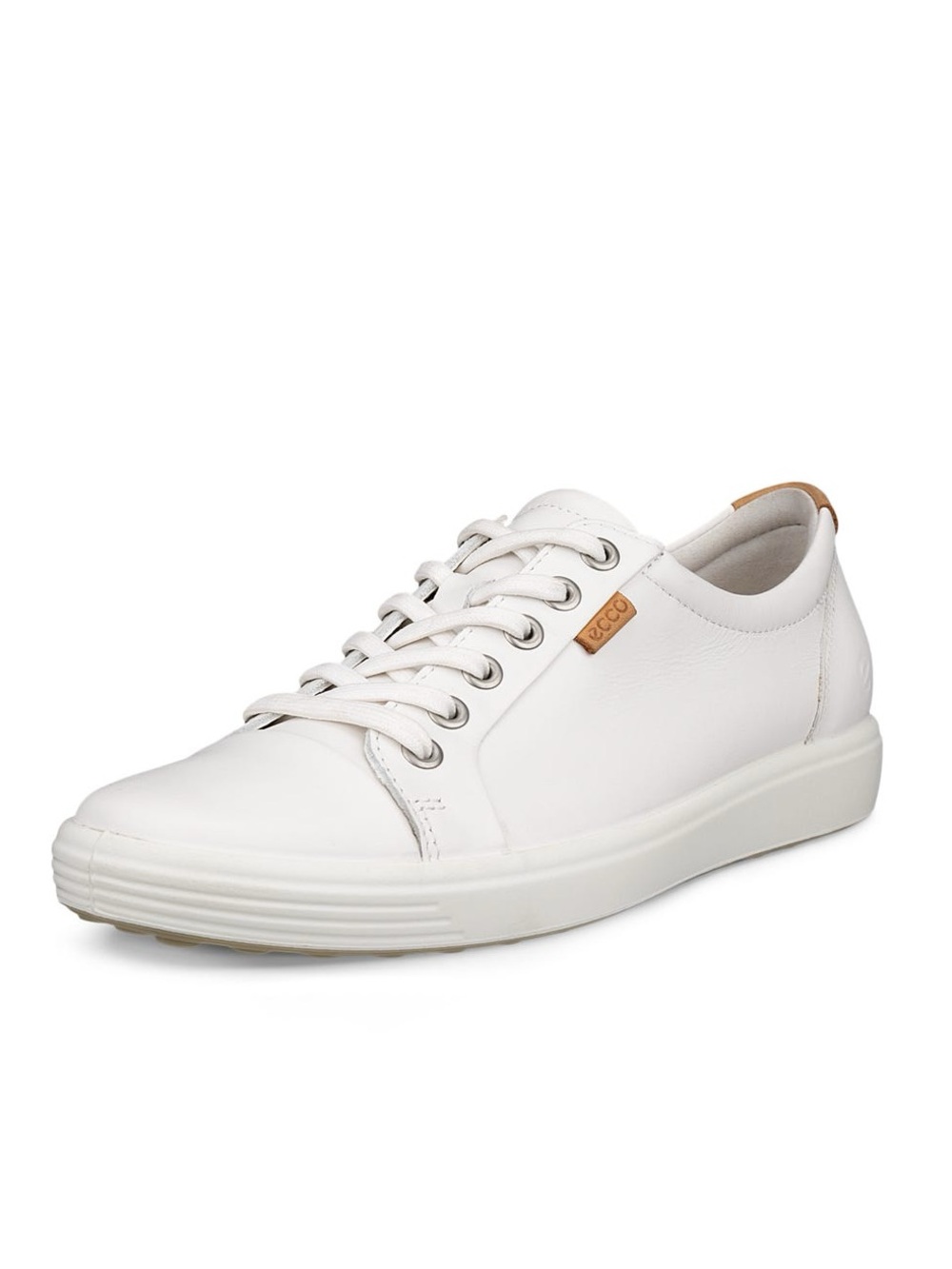 ECCO Soft 7 Women's Leather Lace-Up Sneaker Size 39EU/ 8-8.5 US